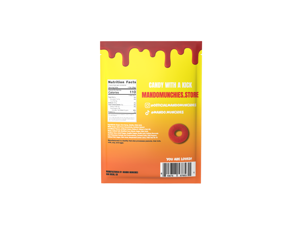Chamoy Peach Rings
